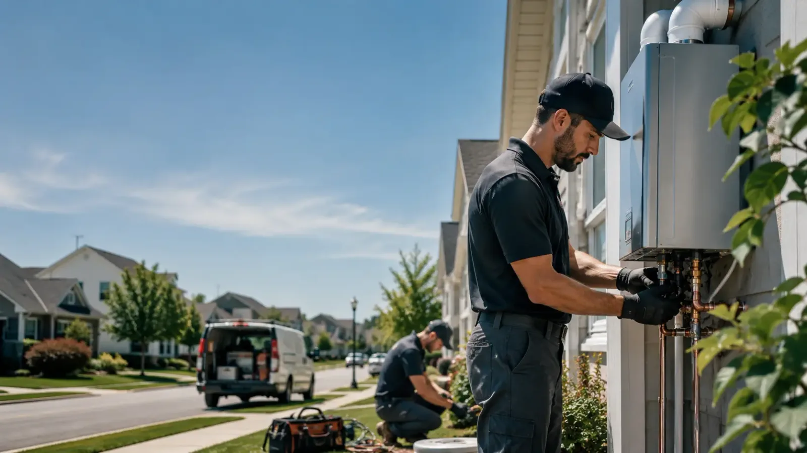 Tankless Water Heater Installation in Ogden, AR